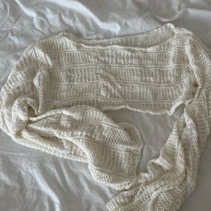 SHEIN SUPER CROPPED FLOWY LONG SLEEVE BEACH COVER UP TOP!!!! SIZE MEDIUM !!!!